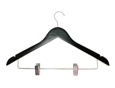 Плечики для одежды с прищепками 12 мм HC12СB